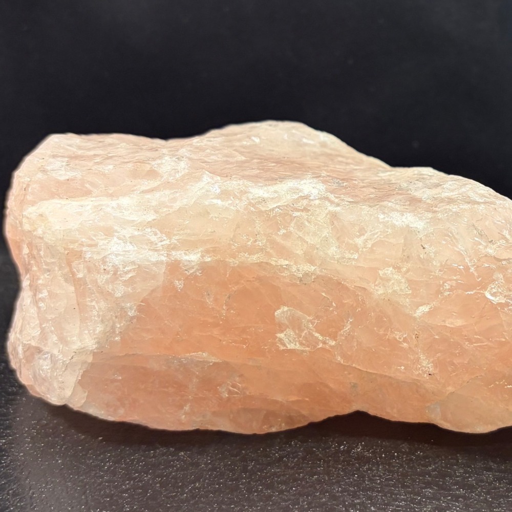 Natural Raw Rose Quartz Crystal Specimen Pink Stone Rough Mineral Chunk 6.5"